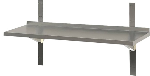 KBS Wandbord 1 Boden mit Aufkantung B 120cm x T 40cm