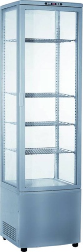 KBS Panoramavitrine RT-280 G LED (silber)