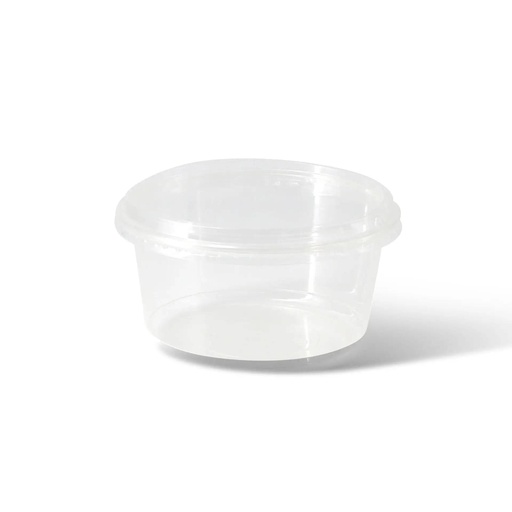 Deli Becher PLA Ø143mm 700ml 600 Stück mit Deckel PLA / Transparent / 600 Stk.