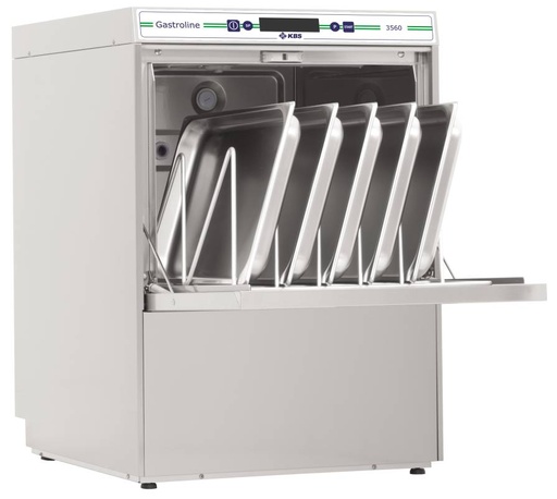 Geschirrspülmaschine EN 600x400 Gastroline 3560 APE mit autom. Enthärter KBS