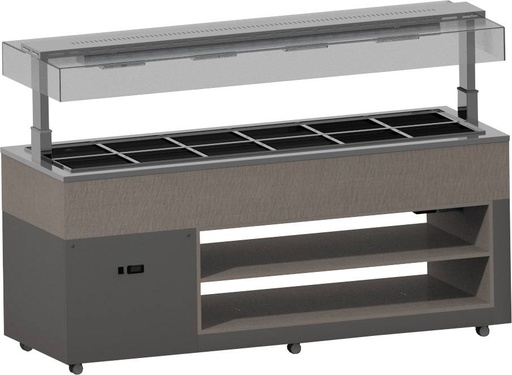 KBS Bain-Marie Isola 6 M BM VR 6x GN 1/1