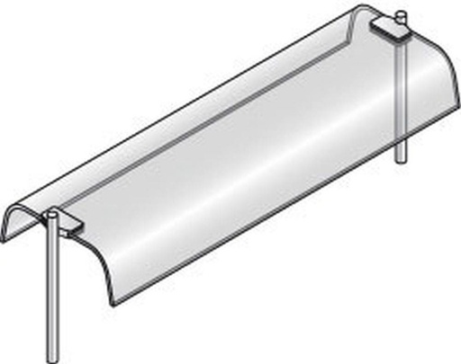 KBS HUS 4 - 2-40 Hustenschutz für Einbauwanne und Einbauplatte