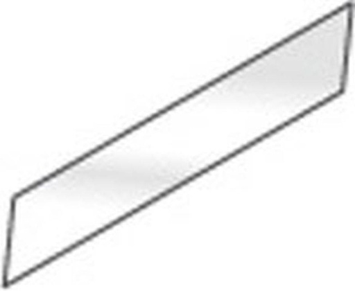 KBS Frontglas 1135mm für Einbauwanne und Einbauplatte
