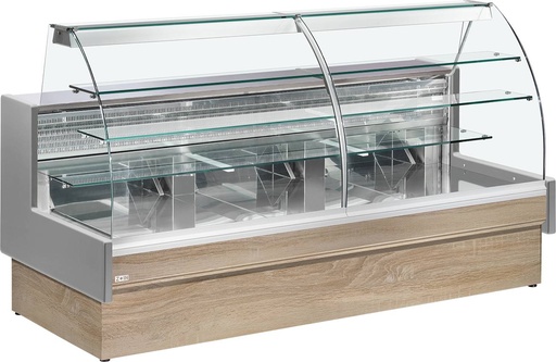KBS Bäckerei Kuchen und Tortenvitrine Colorado 2200