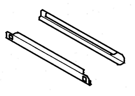 KBS Auflageschienenpaar KU 400