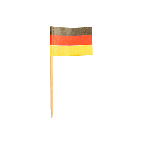 10 x 200 Deko-Picker 8 cm "Deutschland"