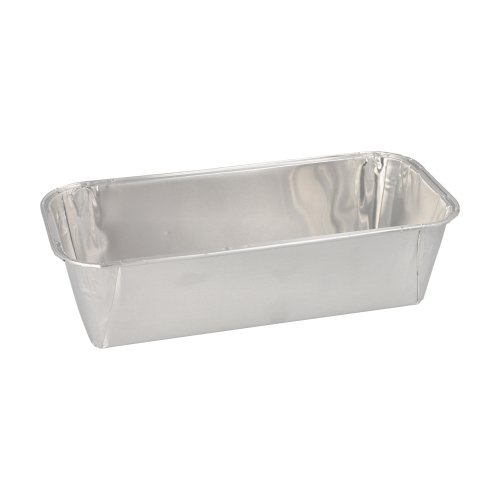 6 x 5 Kastenformen, Alu eckig 1,09 l 6 cm x 10,2 cm x 23 cm