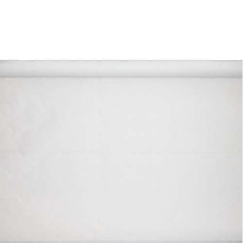 Papiertischtuch mit Damastprägung 10 m x 1 m weiss