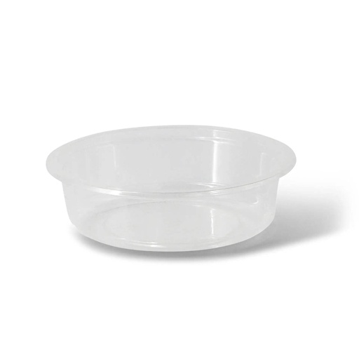 Deli Becher PLA Ø121 mm/240 ml – 1.000 Stück ohne Deckel / Transparent / 1000 Stk.
