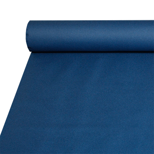 2 x Tischdecke, stoffähnlich, Airlaid 20 m x 1,2 m dunkelblau