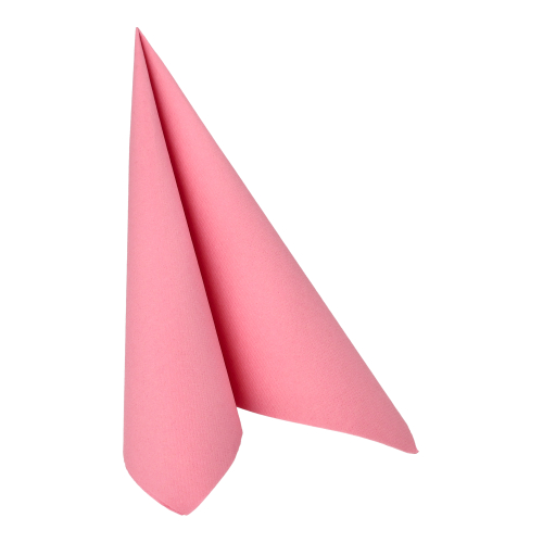 50 Servietten "ROYAL Collection" 1/4-Falz 40 cm x 40 cm rosa