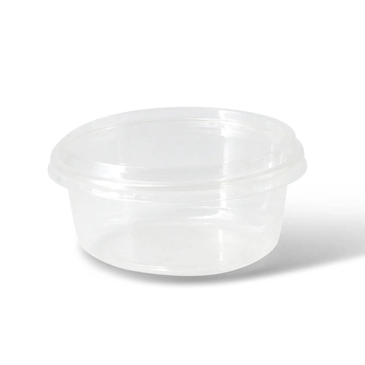 PLA Becher Ø121mm 360ml – 1000 Stück mit Deckel PLA / Transparent / 1000 Stk.