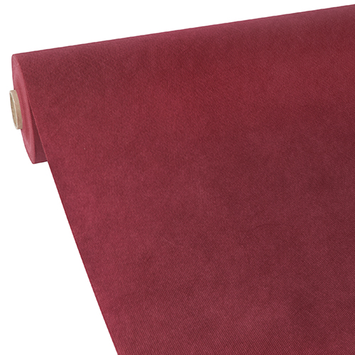 Tischdecke, stoffähnlich, Vlies "soft selection" 40 m x 1,18 m bordeaux