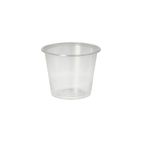 50 Dressingbecher, PP rund 125 ml Ø 7,1 cm · 5,7 cm transparent