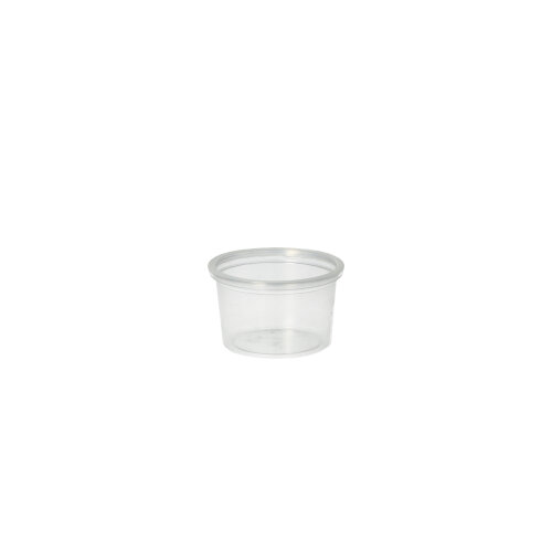 50 Portionsbecher, PP rund 30 ml Ø 4,6 cm · 2,8 cm transparent