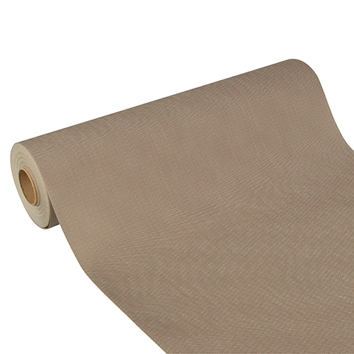 Tischläufer, stoffähnlich, Vlies "soft selection plus" 24 m x 40 cm grau