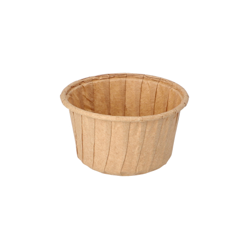 14 x 50 Backformen 105 ml Ø 7 cm · 4 cm braun