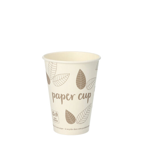 80 Trinkbecher, Pappe "pure" 0,18 L Ø 7 cm · 9,2 cm "ZERO"