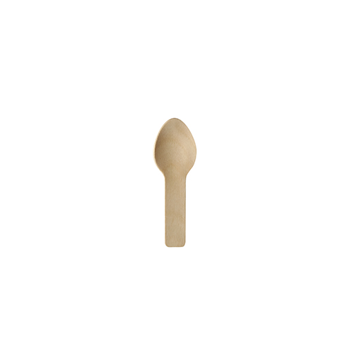 100 Fingerfood - Löffel, Holz "pure" 7,6 cm