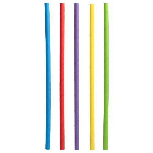 6 x 500 Shake-Halme Papier Ø 8 mm · 25 cm farbig sortiert