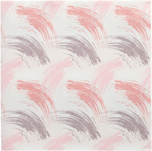 50 Servietten "ROYAL Collection" 1/4-Falz 40 cm x 40 cm bordeaux "Brushstroke"