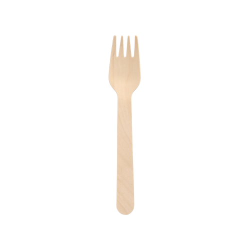 10 Gabeln, Holz "pure" 16 cm