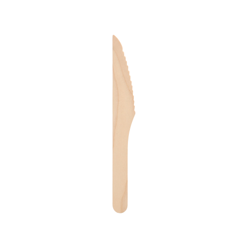 10 Messer, Holz "pure" 16,5 cm