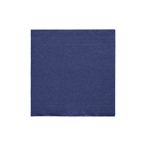 20 Servietten "DAILY Collection" 1/4-Falz 24 cm x 24 cm dunkelblau