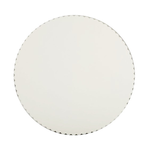 100 Tortenunterlagen, Pappe [rc] rund Ø 28 cm weiss