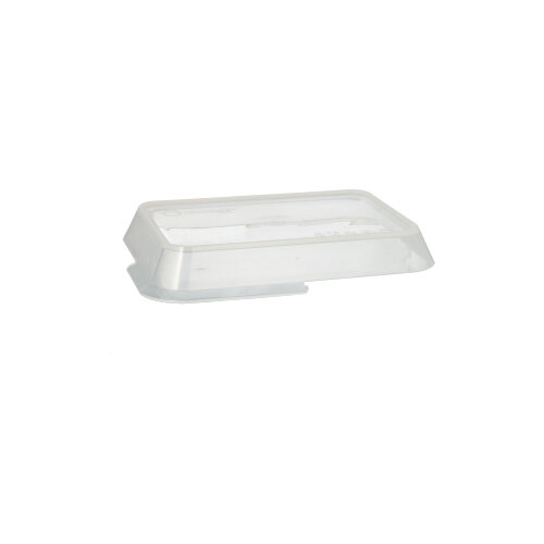6 x 24 "Circulware" Deckel für Schalen Mix & Match eckig 2,5 cm x 15,6 cm x 11,7 cm transparent