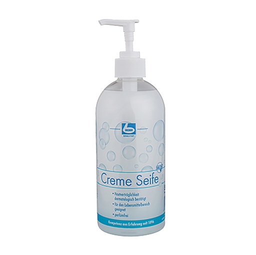 12 x "Dr. Becher" Creme Seife 500 ml Pumpflasche