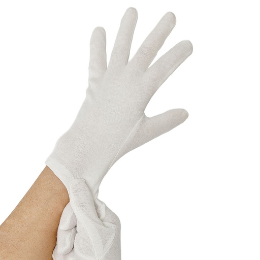 12 Paar "WORK-INN/-PS" Baumwollhandschuhe weiss Größe: XL