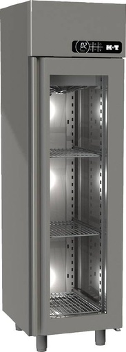 K+T Umluftkühlschrank GN 1/1, mit Glastüre, Zentralkühlung