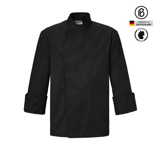 Ergo-Conti schwarze Kochjacke