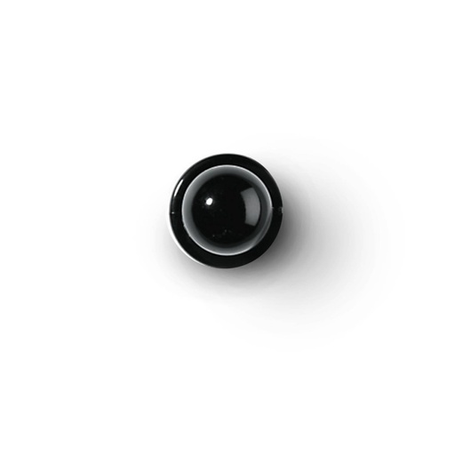 Knopf schwarz