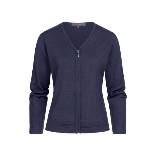 Damen-Strickjacke mit Reißverschluss