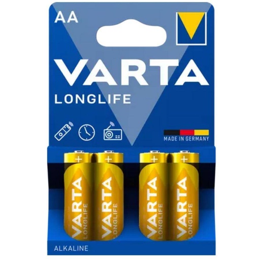 Batterie AA LR6 | 4 Stück/Pack