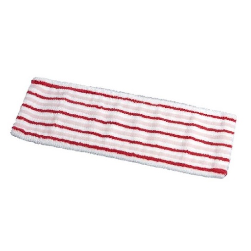 Mikrofasermopp Vermop "Sprint Brush", weiß/rot | 40 cm