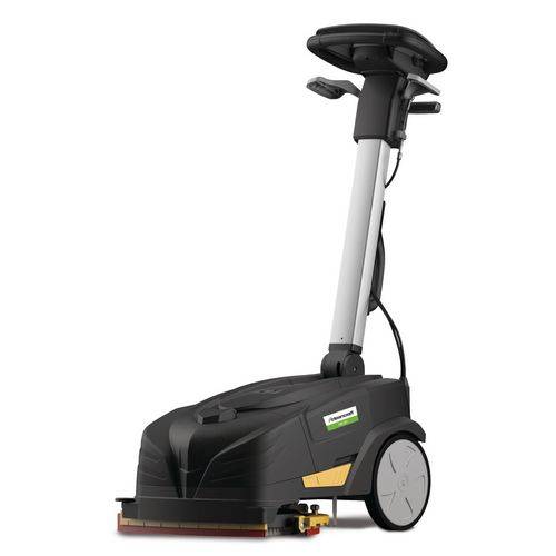 Batterie-Scheuersaugmaschine cleancraft "SSM 281", handgeführt | 38 cm Arbeitsbreite