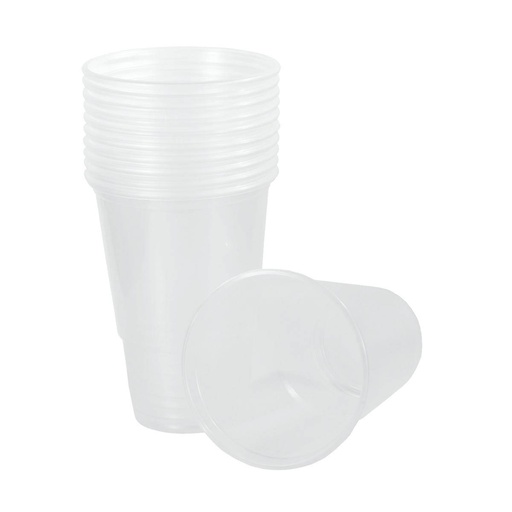 Trinkbecher PP 400 ml, transparent I 50 Stück/Rolle
