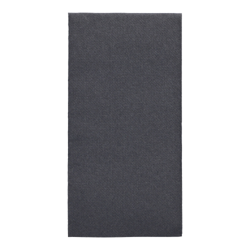 50 Servietten "ROYAL Collection" 1/8-Falz 40 cm x 40 cm schwarz
