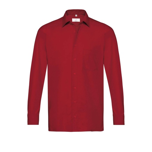 Basic-Hemd, rot