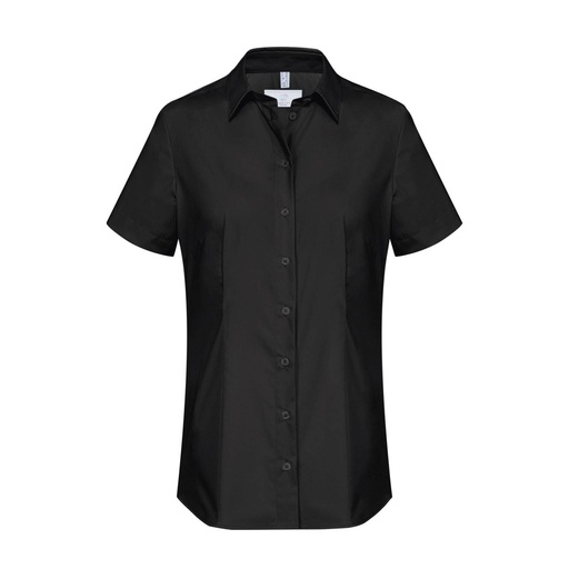Basic-Bluse, schwarz
