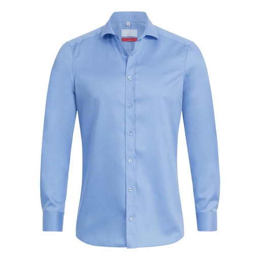 Hemd, mittelblau