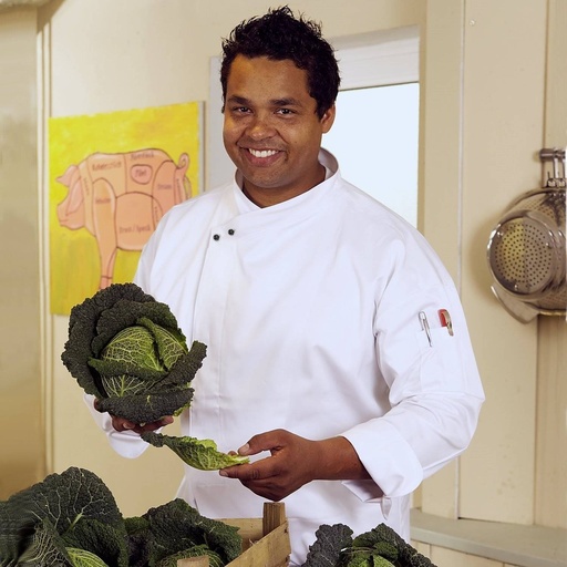 Chef-Linus, weiß