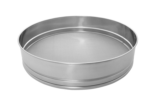 Mehl- und Zuckersieb aus Edelstahl, Ø 400 mm, H 80 mm