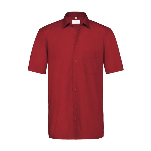 Basic-Hemd, rot