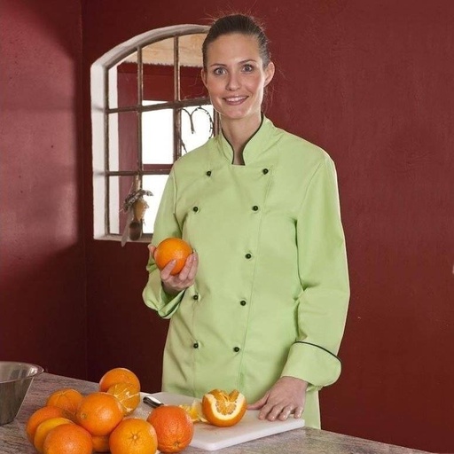 Prisma-Clarissa, Damenkochjacke in 4 Farben